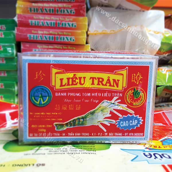 Bánh phồng tôm Liễu Trân đặc biệt