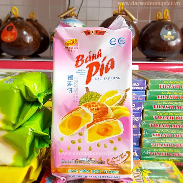 Bánh pía đậu xanh sầu riêng trứng 4 sao 540gr
