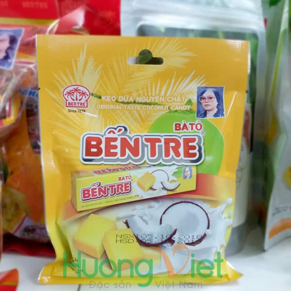 Kẹo dừa Bến Tre nguyên chất
