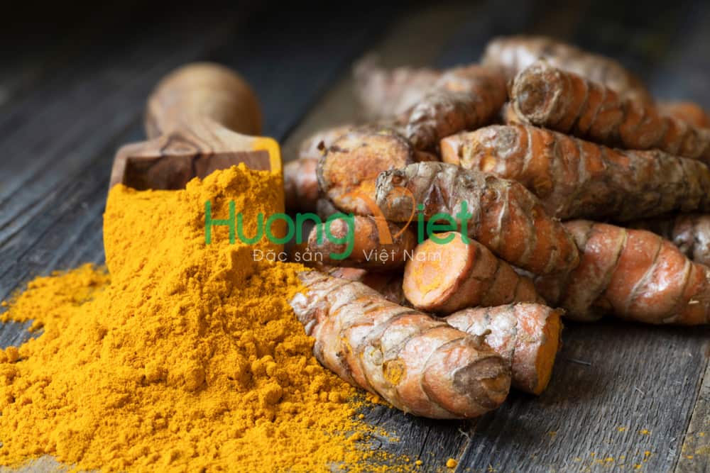 Tinh bột nghệ nguyên chất mang nhiều công dụng hữu ích