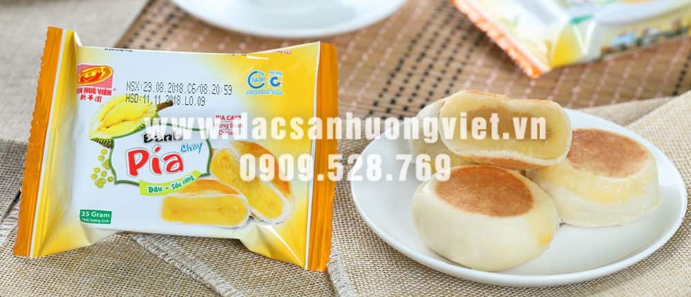 Bánh pía chay mini