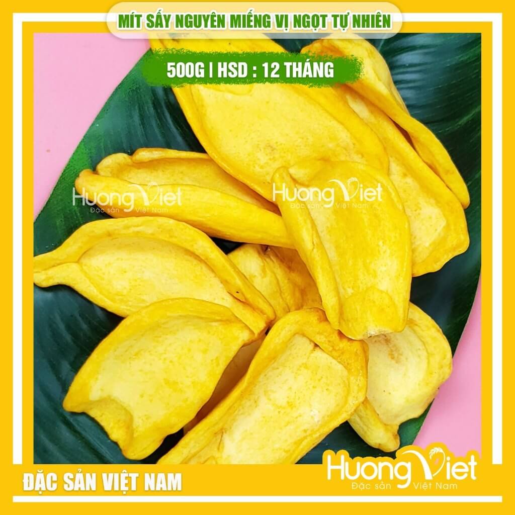 Mít nguyên cánh sấy giòn Thuận Hương - Túi 500gr