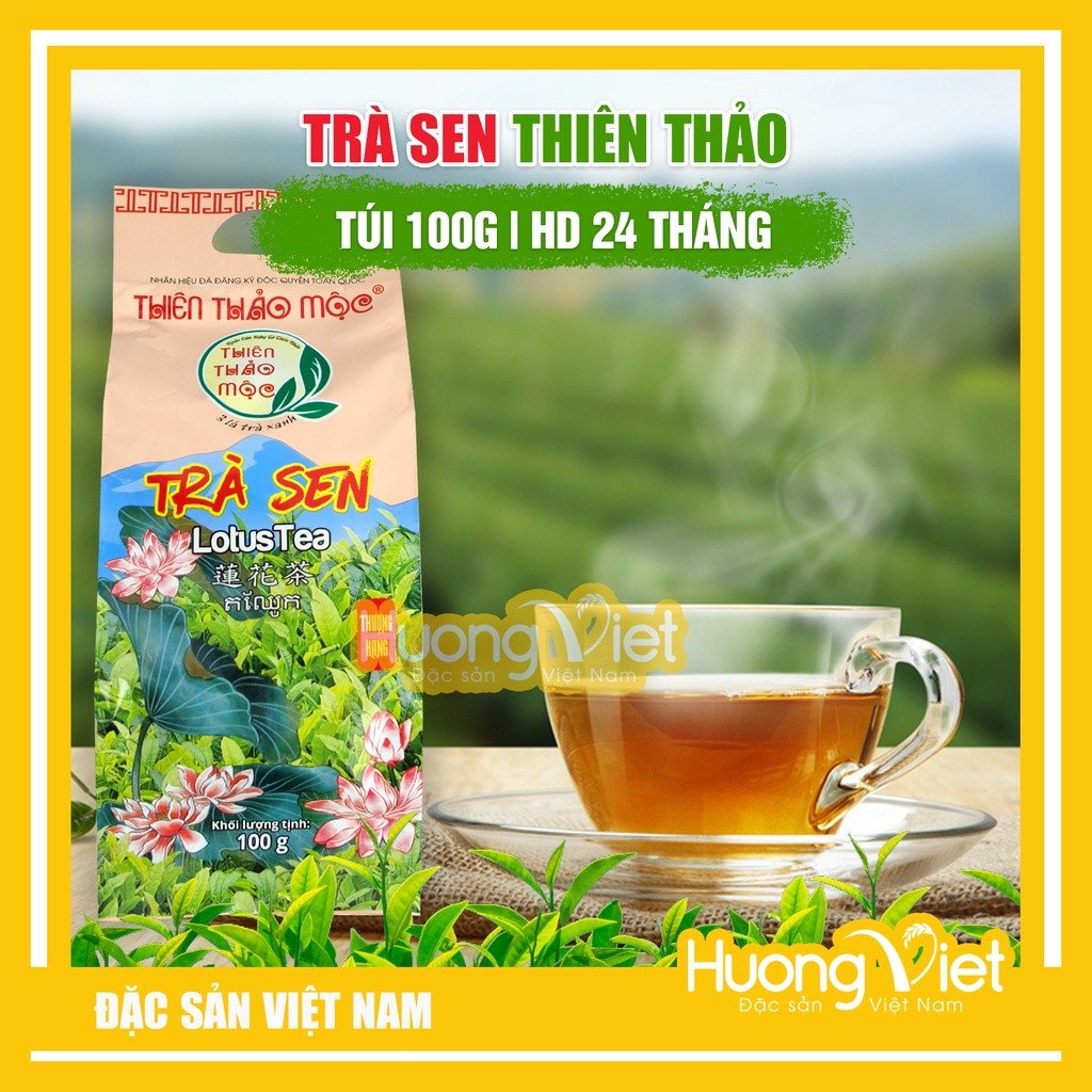 Trà sen thượng hạng Thiên Thảo Mộc (Gói 100g)