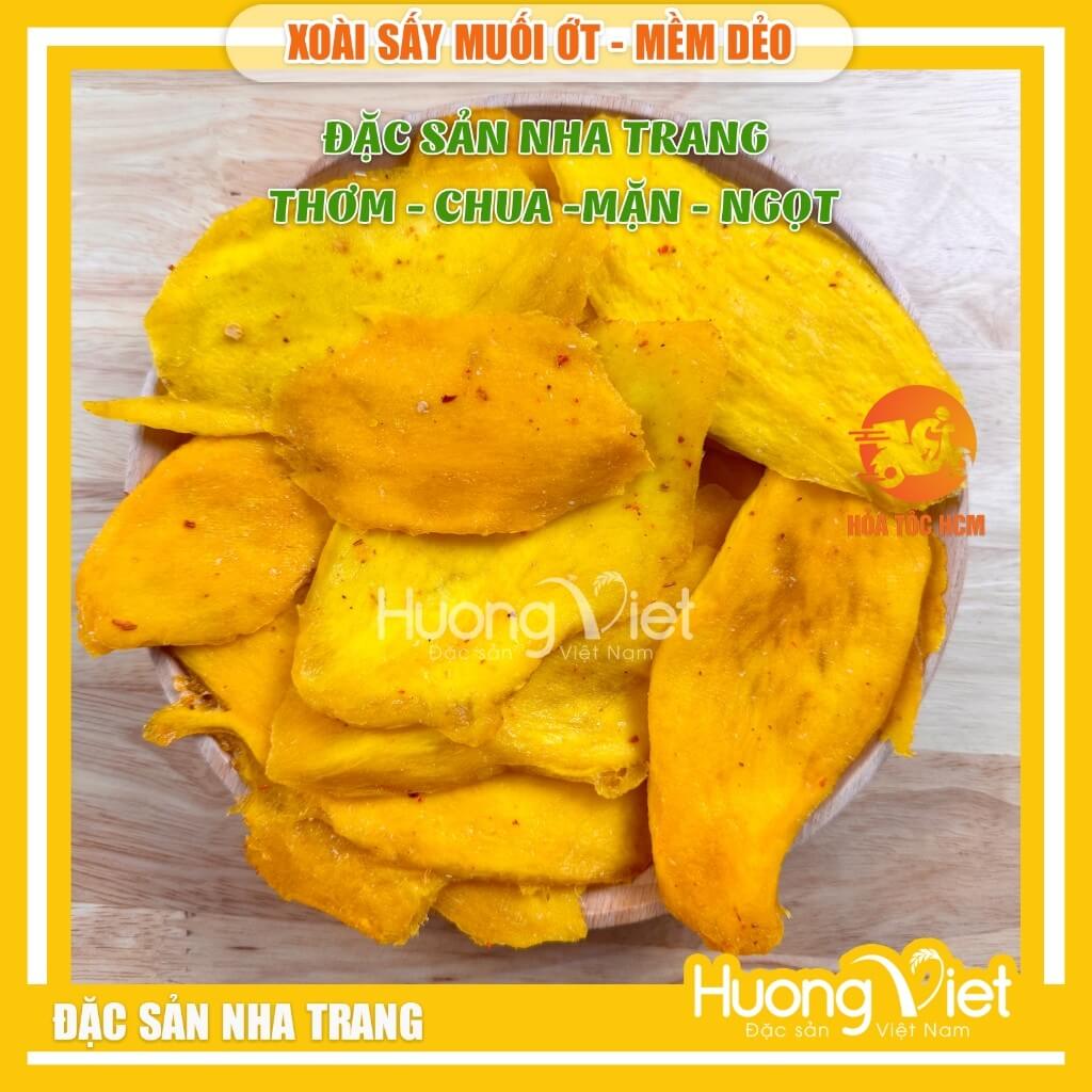Xoài sấy dẻo muối ớt (Cay - Chua - Mặn) Khánh Trang - Túi 200g
