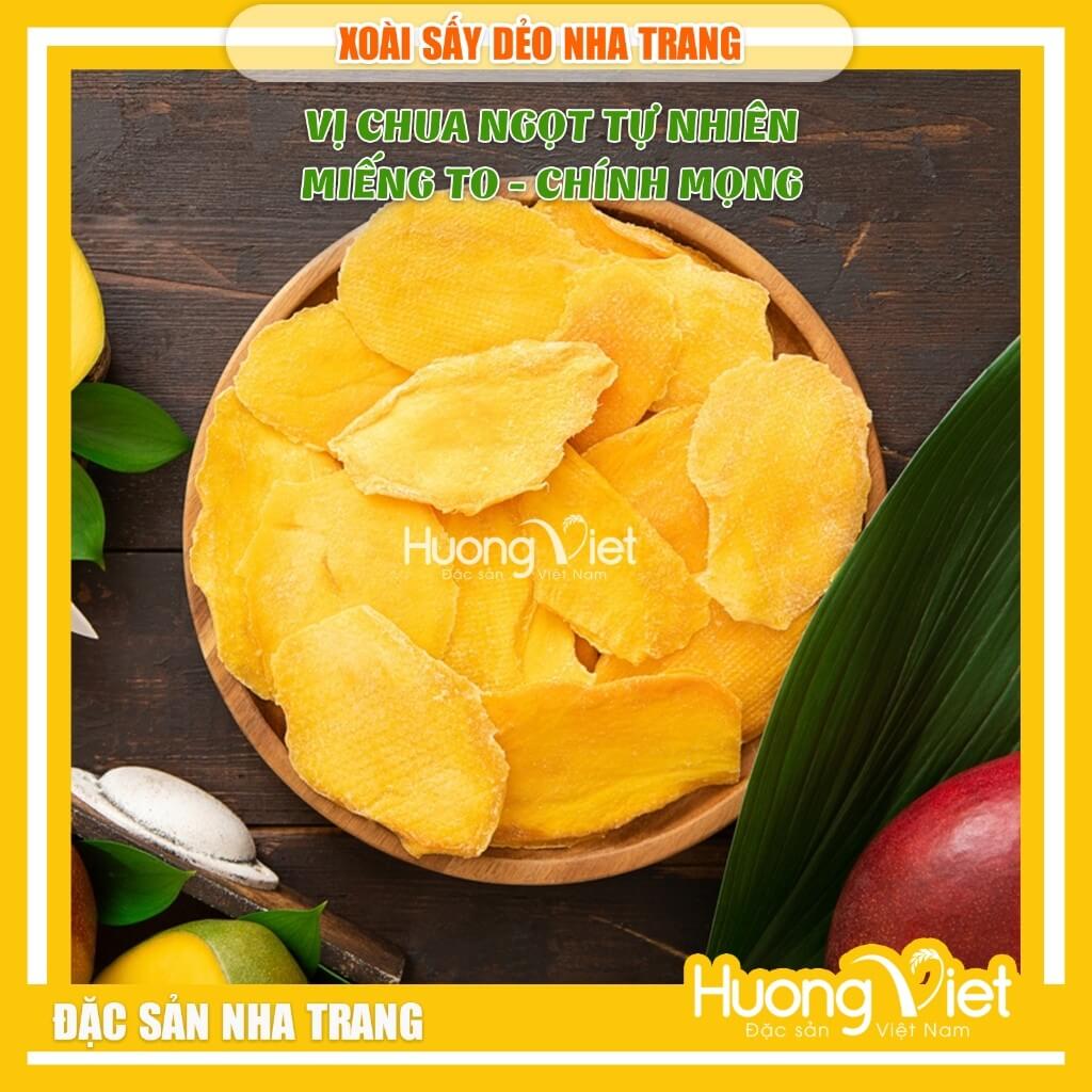 Xoài sấy dẻo Khánh Trang chua ngọt tự nhiên túi 200g