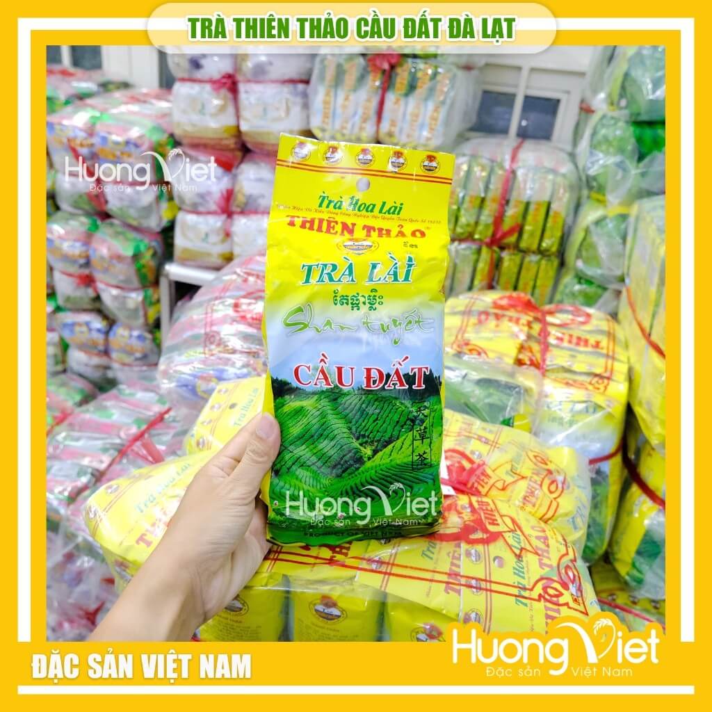 Trà lài lá Cầu Đất hiệu Thiên Thảo đặc sản Đà Lạt (Túi 280g)