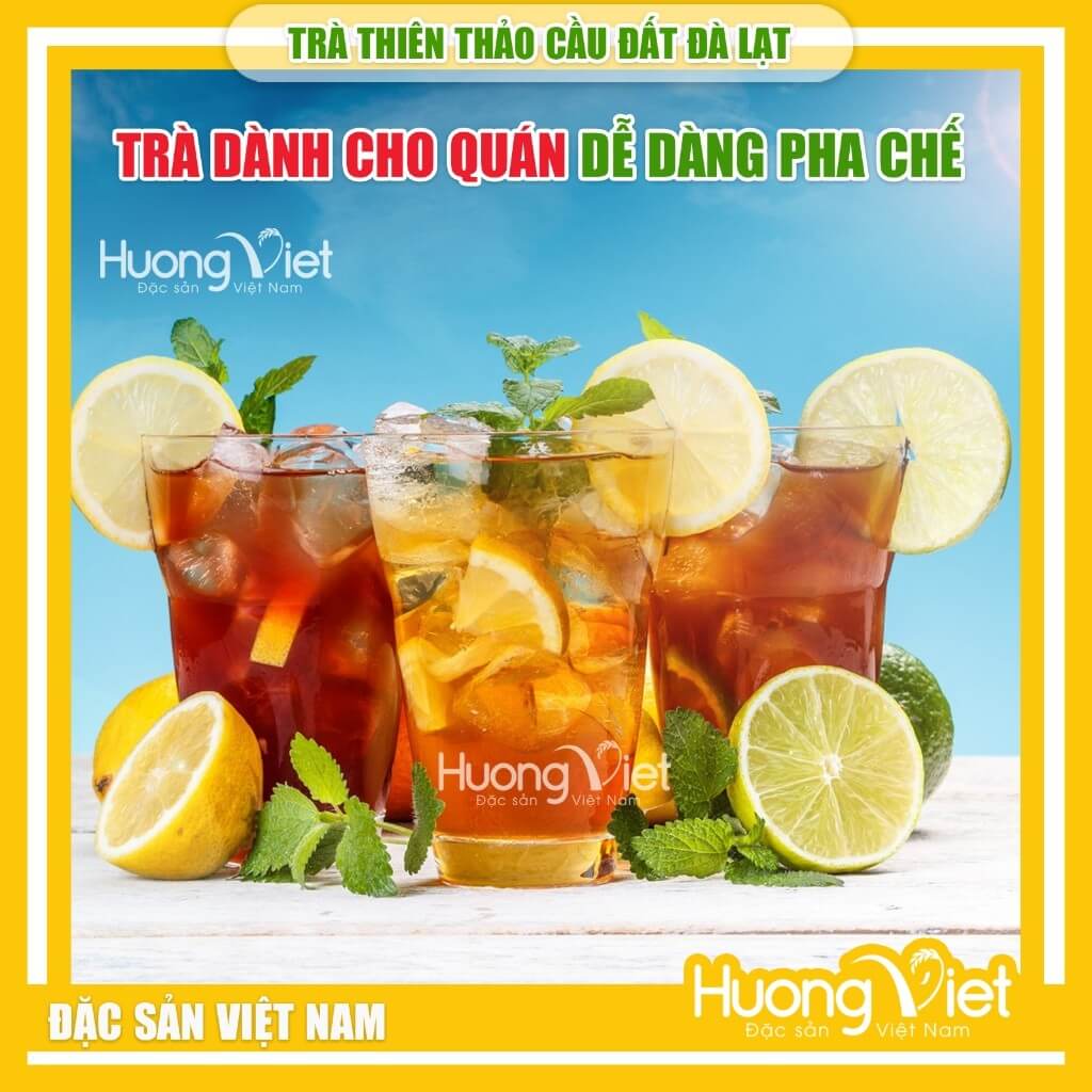 Trà lài lá Cầu Đất hiệu Thiên Thảo đặc sản Đà Lạt (Túi 280g)