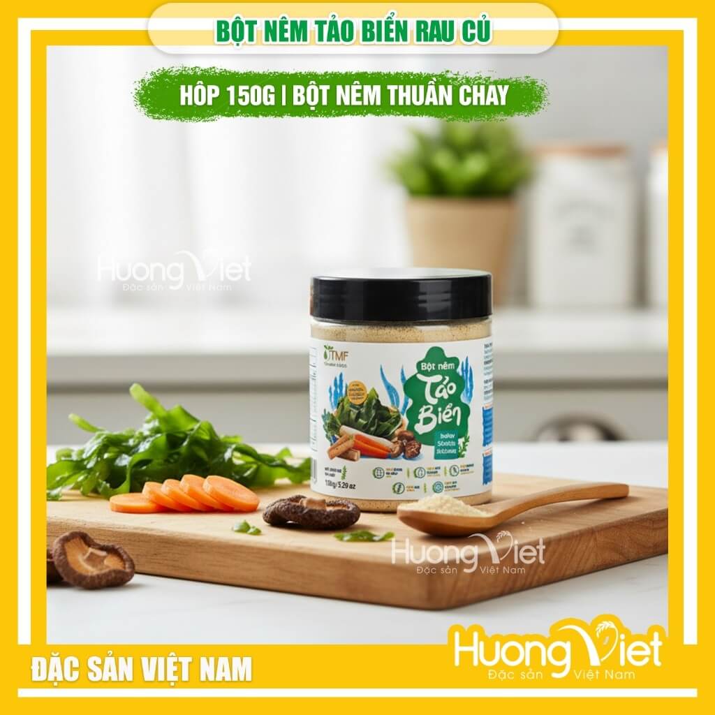 Bột nêm tảo biển chay Tâm Minh Foods (Hũ 150g)