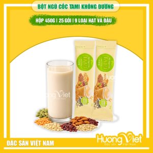 Bột ngũ cốc nảy mầm không đường Tâm Minh Foods(18g x 25 gói)