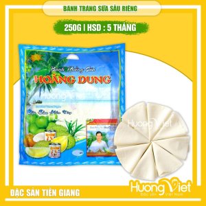 Bánh tráng sữa Hoàng Dung 250g, vị sầu riêng đặc biệt